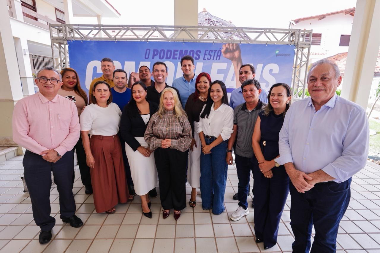 Orleans Brandão participa de reunião com pré-candidatos do Podemos e fortalece diálogo com a legenda no estado