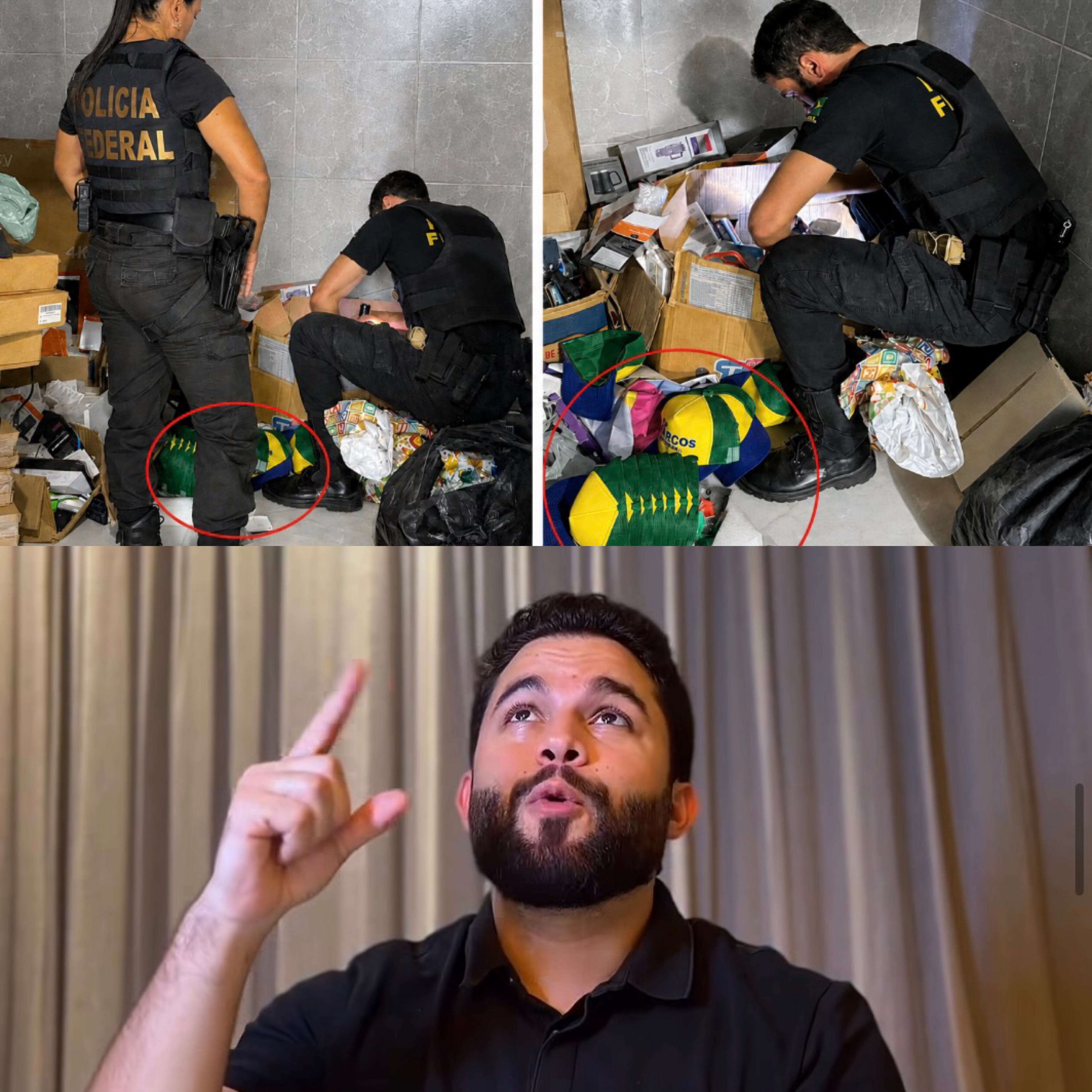 Candidato Marcos Júnior tem material de campanha apreendido durante operação da Polícia Federal em Bacabal